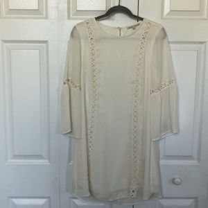 Flowy Off-White Dress